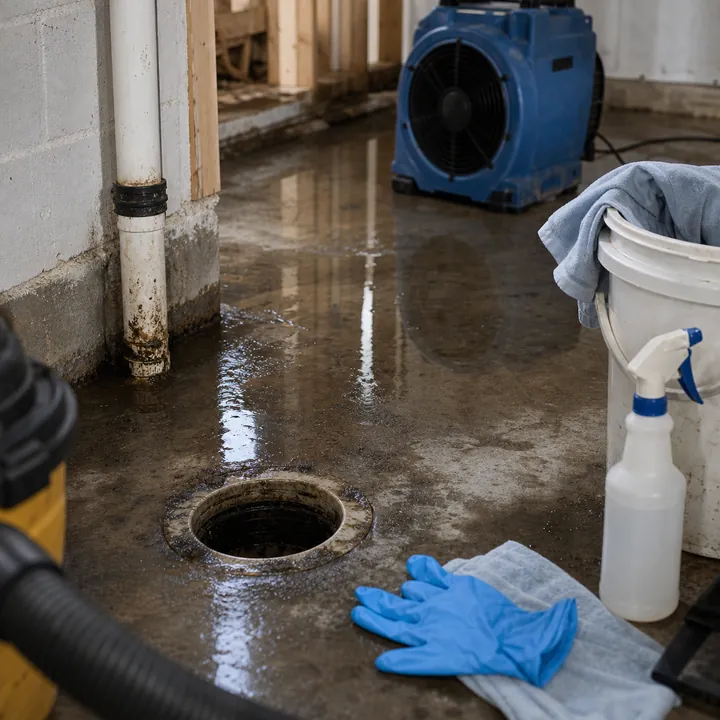 Sewage Backup Cleanup
